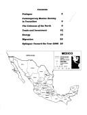 Cover of Mexico, the quest for a U.S. policy