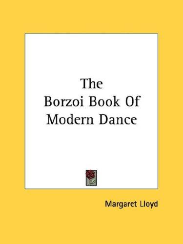 Cover of The Borzoi book of modern dance