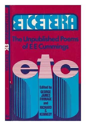 Cover of Etcetera: The Unpublished Poems of E.E. Cummings