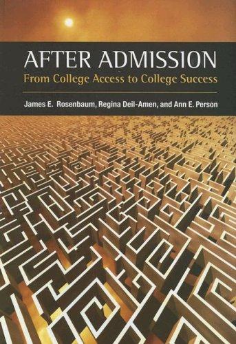 Cover of After admission