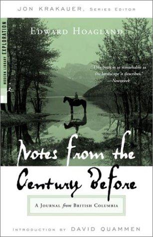 Cover of Notes from the century before