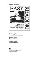 Cover of Easy reading