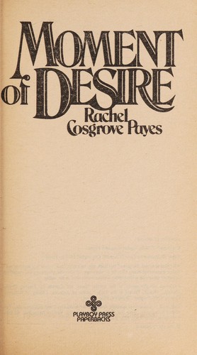 Cover of Moment of desire