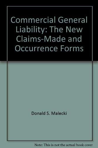 Cover of Commercial General Liability