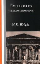 Cover of Empedocles, the extant fragments