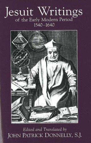 Cover of Jesuit Writings of the Early Modern Period