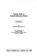 Cover of Critical guide to Catholic reference books