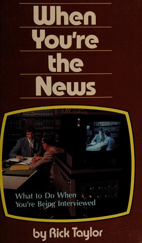 Cover of When you're the news