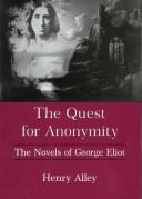 Cover of The quest for anonymity