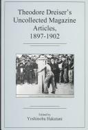 Cover of Theodore Dreiser's Uncollected Magazine Articles, 1897-1902