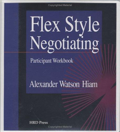 Cover of Flex Style Negotiating Participant Book Packet of 5
