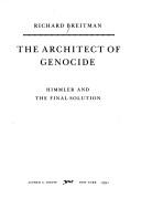 Cover of The architect of genocide
