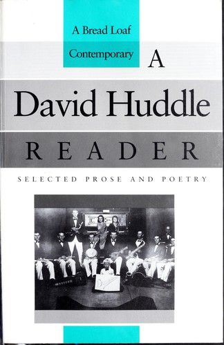 Cover of A David Huddle Reader