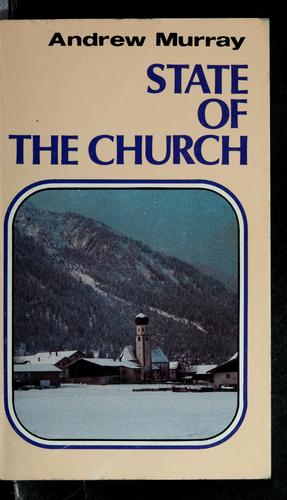 Cover of The state of the church
