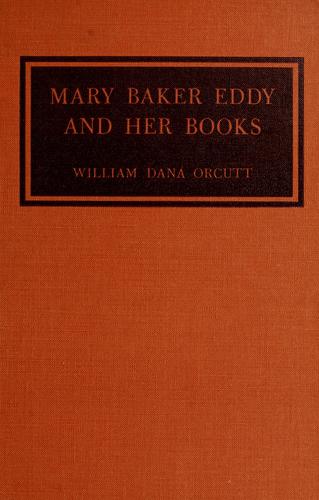 Cover of Mary Baker Eddy and her books