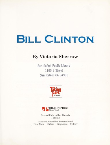 Cover of Bill Clinton