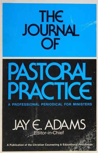 Cover of The journal of pastoral practice, vol 5 no 3