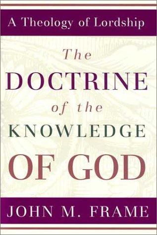 Cover of The doctrine of the knowledge of God