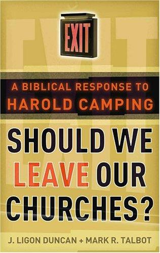 Cover of Should we leave our churches?