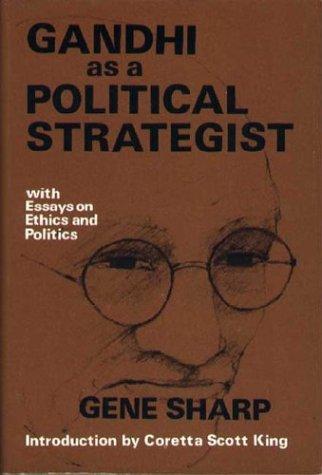 Cover of Gandhi as a political strategist