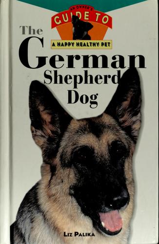 Cover of The German shepherd dog