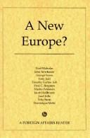 Cover of A New Europe