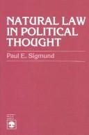 Cover of Natural law in political thought
