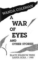 Cover of A war of eyes and other stories