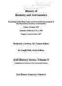 Cover of History of Rocketry and Astronautics