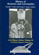 Cover of History of Rocketry And Astronautics