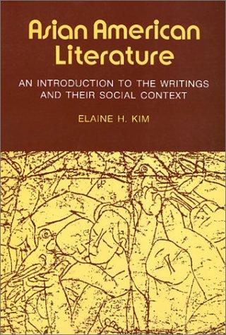 Cover of Asian American literature, an introduction to the writings and their social context