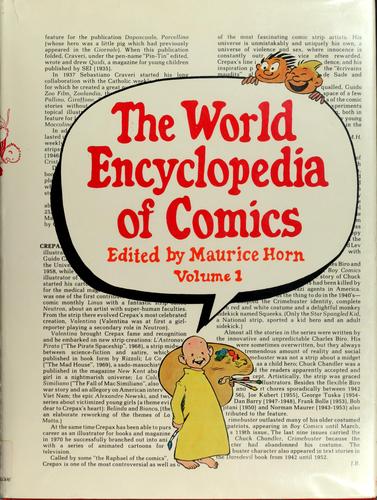 Cover of The World Encyclopedia of Comics