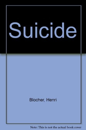Cover of Suicide