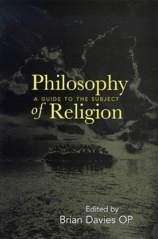 Cover of Philosophy of Religion