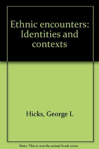 Cover of Ethnic encounters