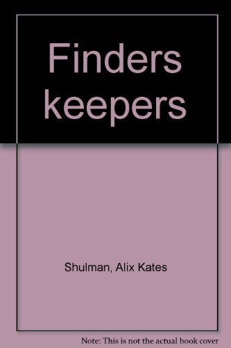 Cover of Finders keepers