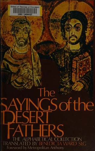 Cover of The sayings of the Desert Fathers