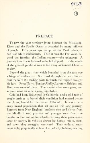 Cover of Beyond the old frontier