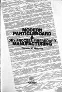 Cover of Modern particleboard & dry-process fiberboard manufacturing