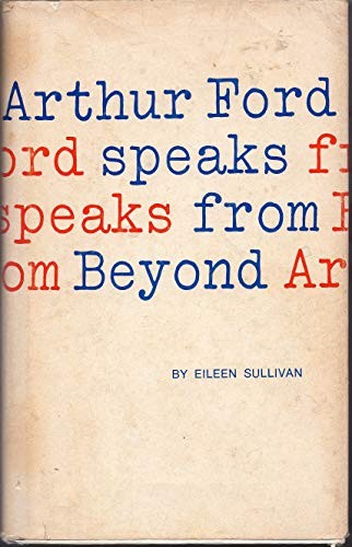 Cover of Arthur Ford speaks from beyond