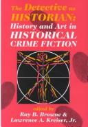 Cover of The detective as historian