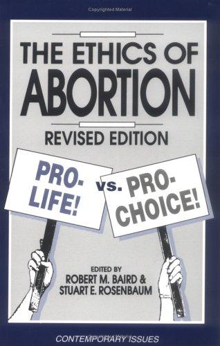Cover of The Ethics of abortion