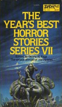 Cover of The Year's Best Horror 07 (Year's Best Horror)