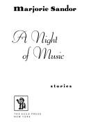 Cover of A night of music