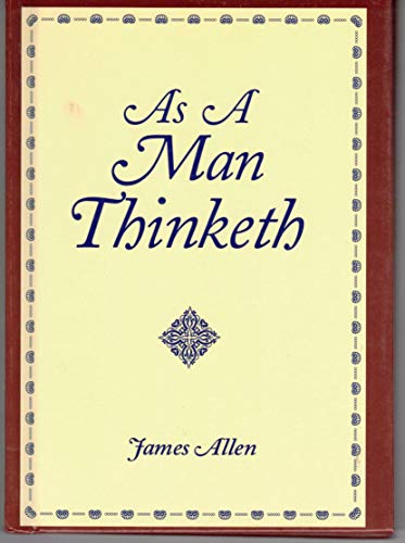 Cover of As a Man Thinketh