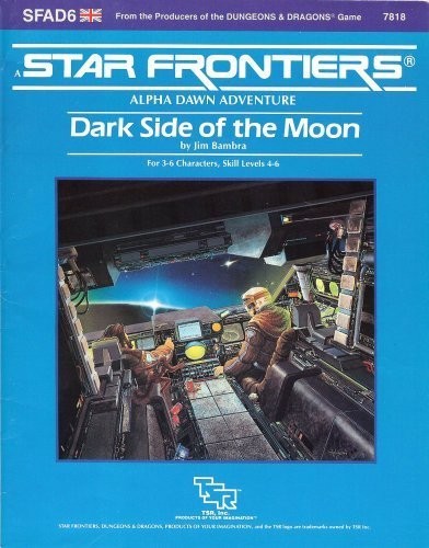 Cover of Dark Side of the Moon (Star Frontiers Module SFAD6)