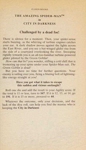 Cover of City in Darkness