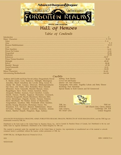 Cover of Hall of Heroes