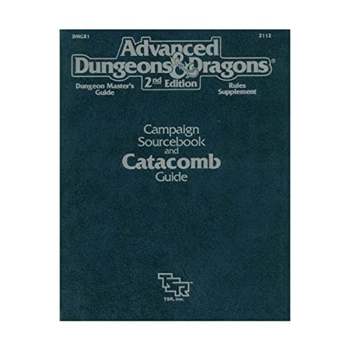 Cover of Campaign Sourcebook and Catacomb Guide/Dungeon Master's Guide/Rules Supplement/