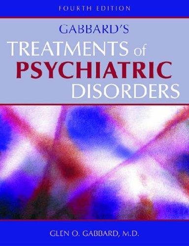 Cover of Treatments of Psychiatric Disorders